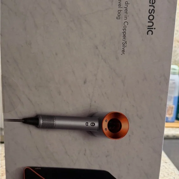 BNIB Dyson Supersonic Hair Dryer in Copper and Gray - Picture 4 of 7